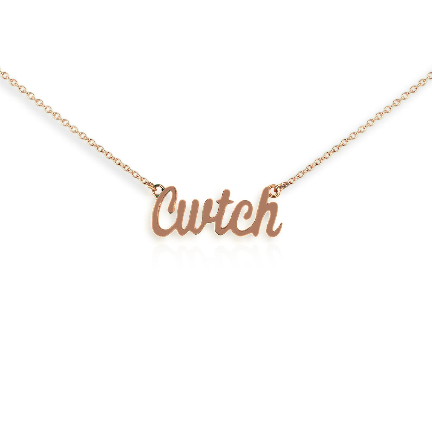 9ct Rose Gold Signature Cwtch Pendant
