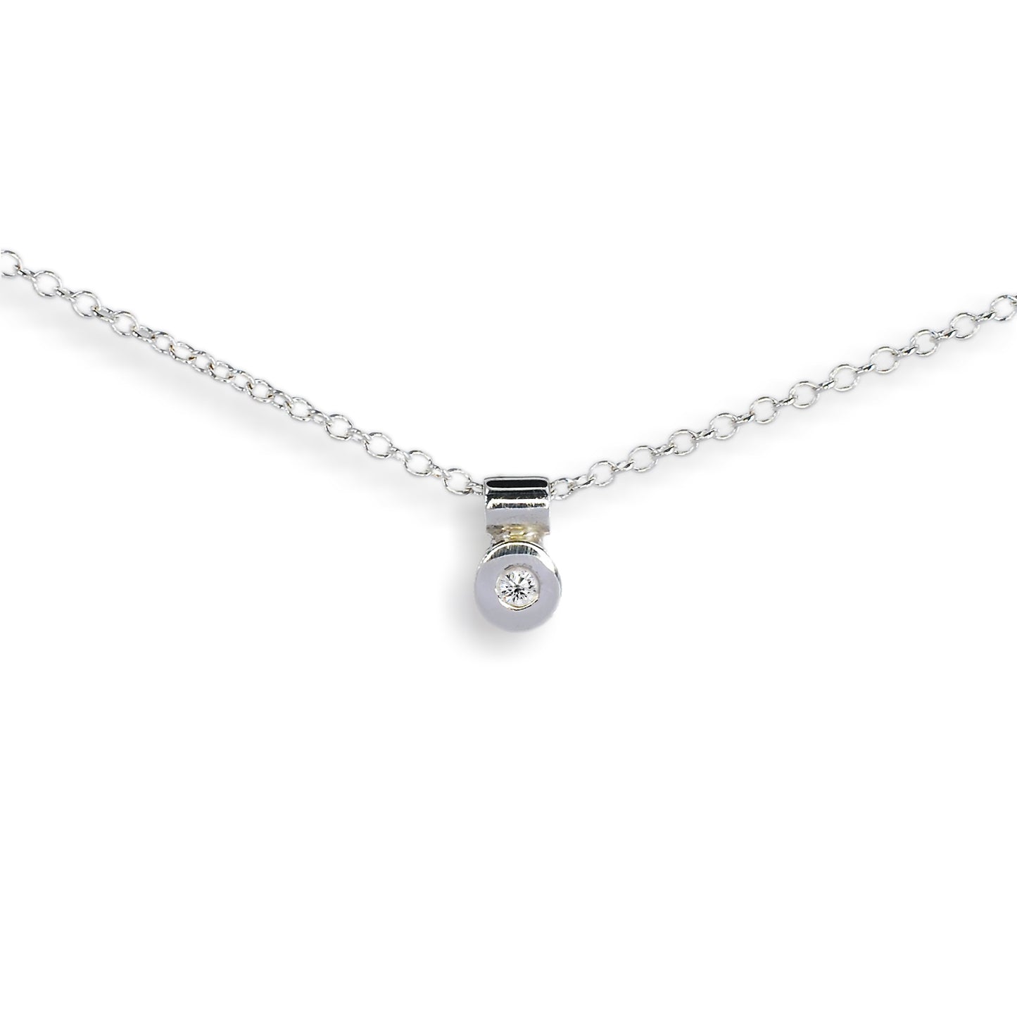 Storm Silver Diamond Pendant