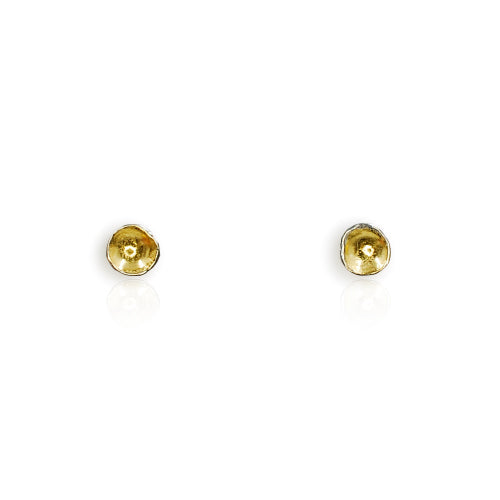Silver & Gold Gilt Super Mini Organic Studs