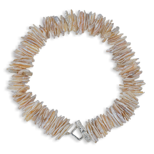 Natural Keshi Pearl Necklace