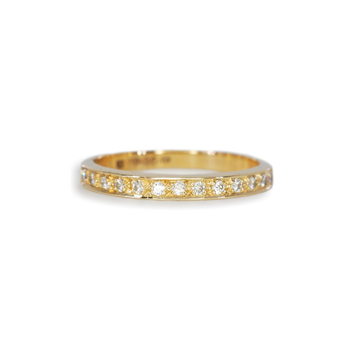 Yellow Gold Diamond Eternity Ring
